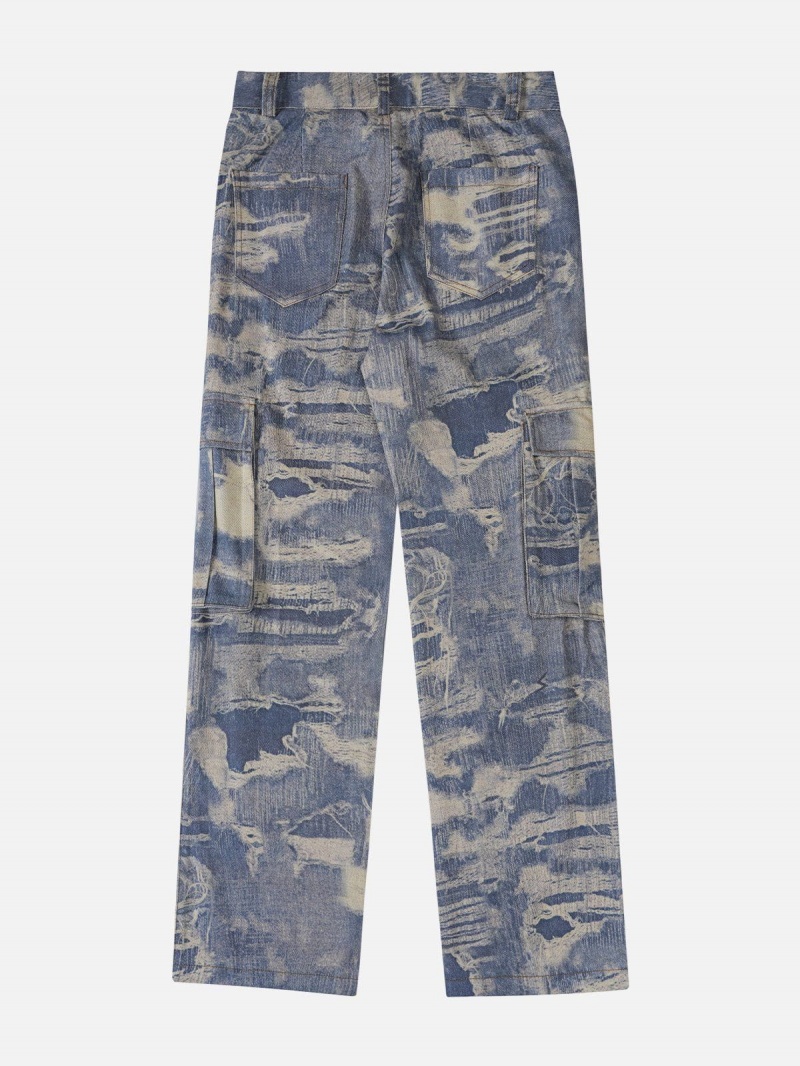 Bleu  Jean Aelfric Eden Tie Dye Distressed - NFQ-5263900